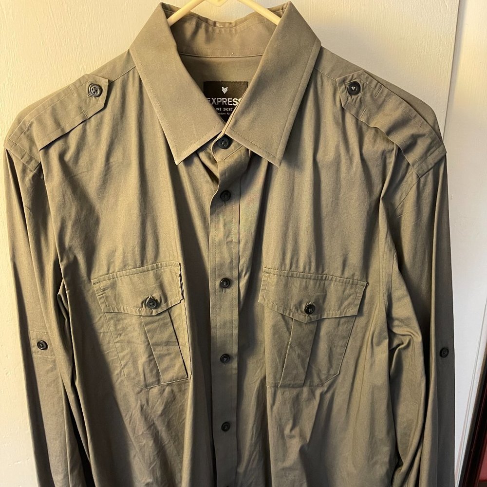 Men's Express Casual Dress Shirt